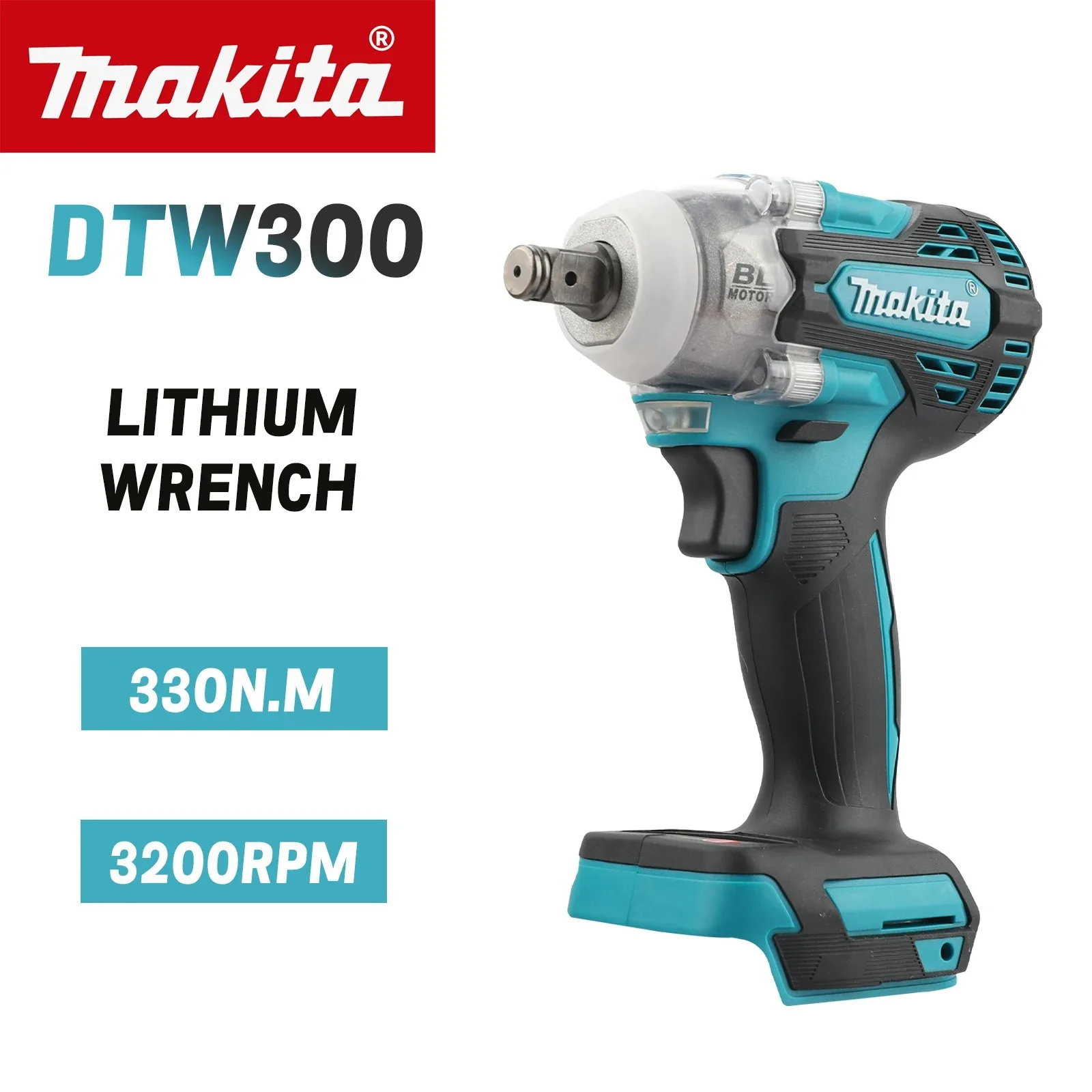 Power Tools Repairs - Fırçasız Makita DTW300 Akülü Darbeli Anahtar