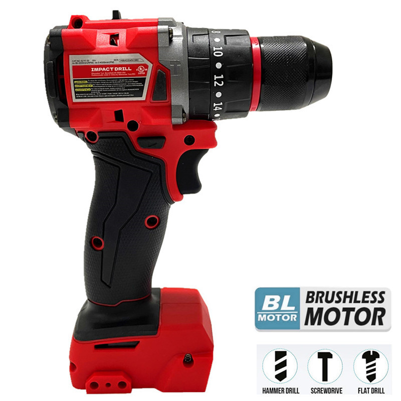 Power Tools Ridgid - Milwaukee 18V/20V Akülü Darbeli Matkap Fırçasız