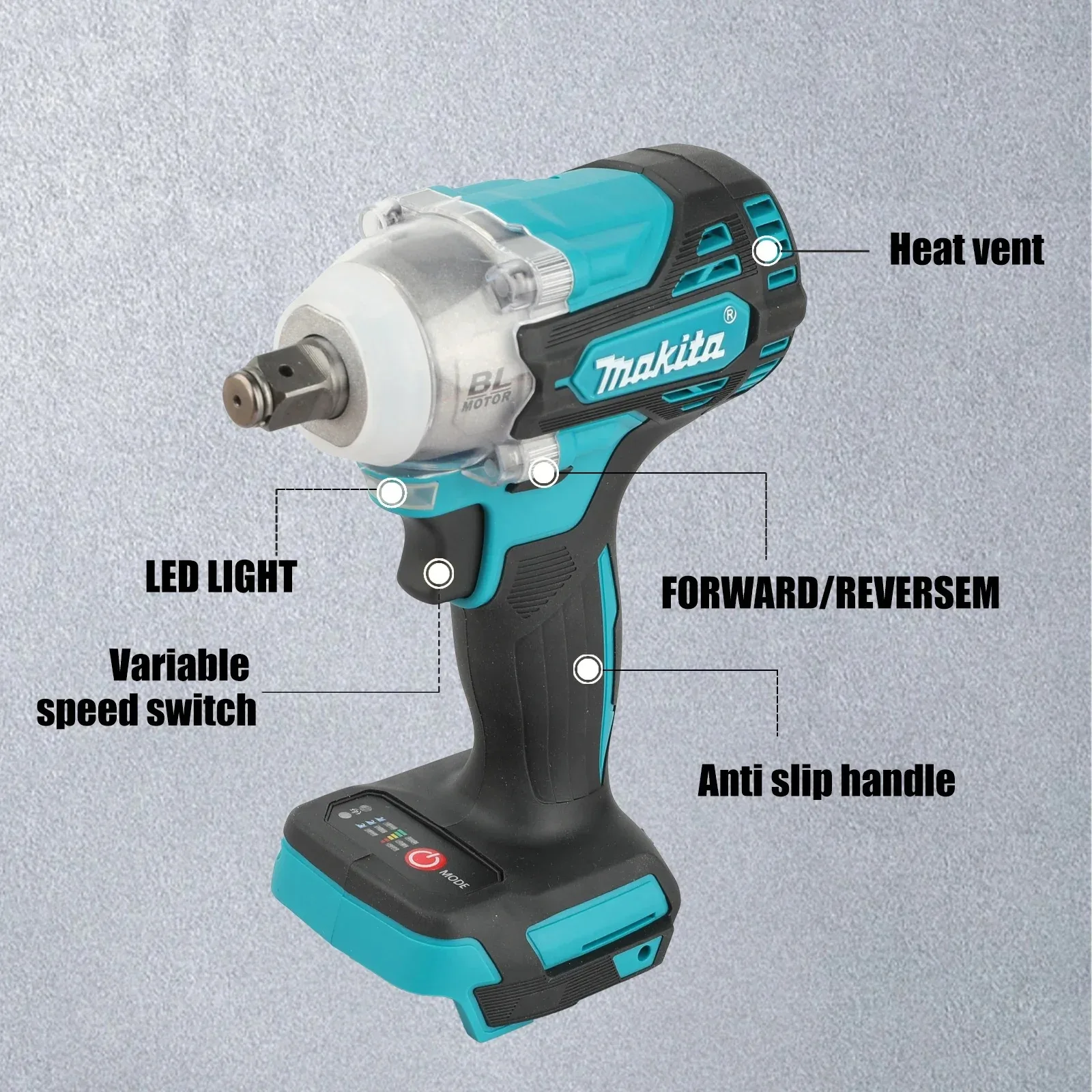 Fırçasız Makita DTW300 Akülü D - Power Tools Repairs incelemesi ve fiyatı