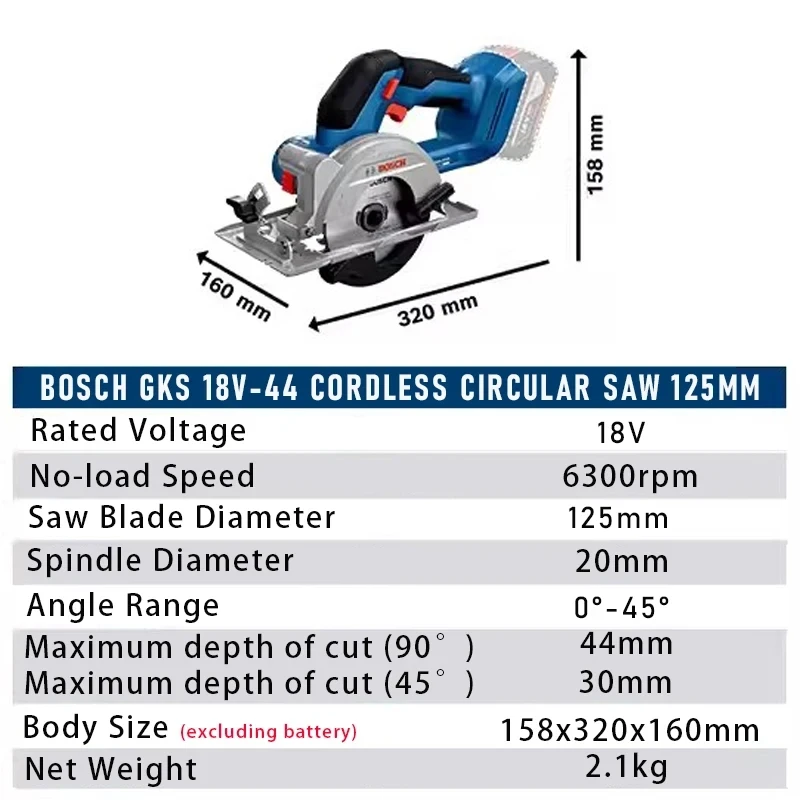 Bosch Akülü Daire Testere GKS1 - Power Tools Bosch incelemesi ve fiyatı