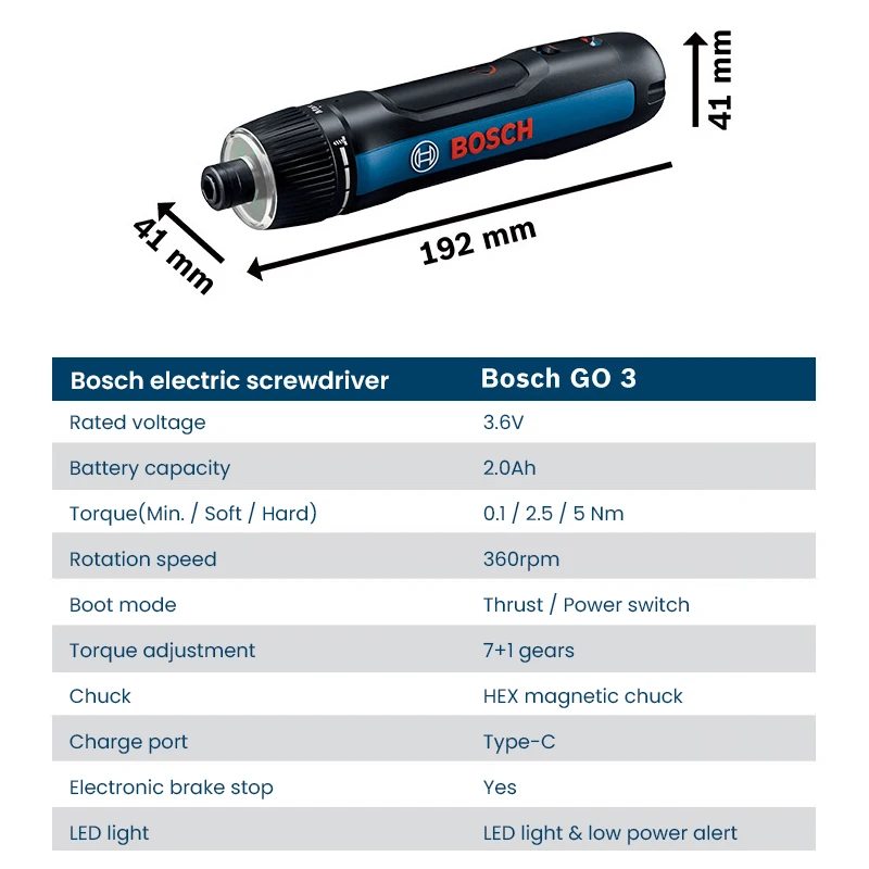 BOSCH Go 3 Elektrikli Tornavid - Power Tools Bosch incelemesi ve fiyatı