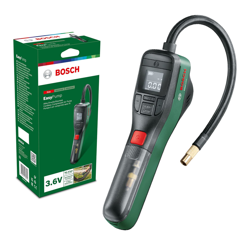 BOSCH Easy Pump Kablosuz Sıkış - Power Tools Bosch incelemesi ve fiyatı