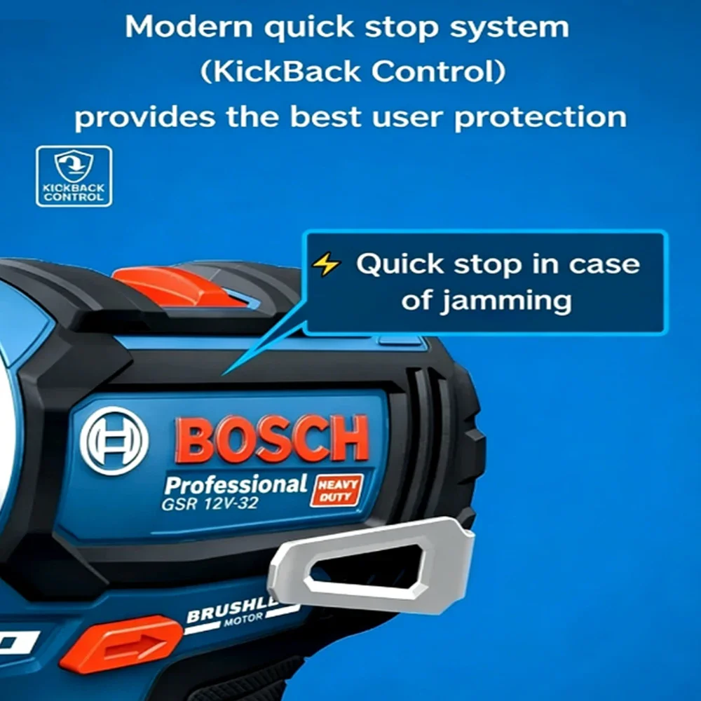 Bosch Professional GSR 12V-32  - Power Tools Bosch incelemesi ve fiyatı
