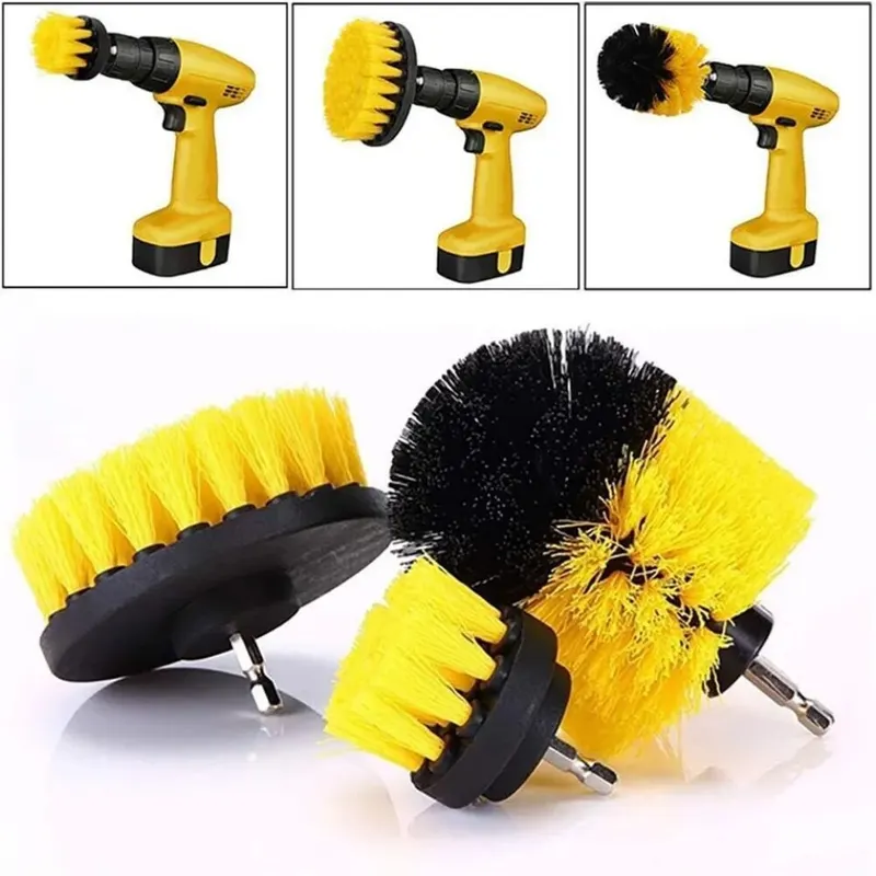 3 Parça/Set Güçlü Matkap Fırça - Power Tools Kit Set incelemesi ve fiyatı
