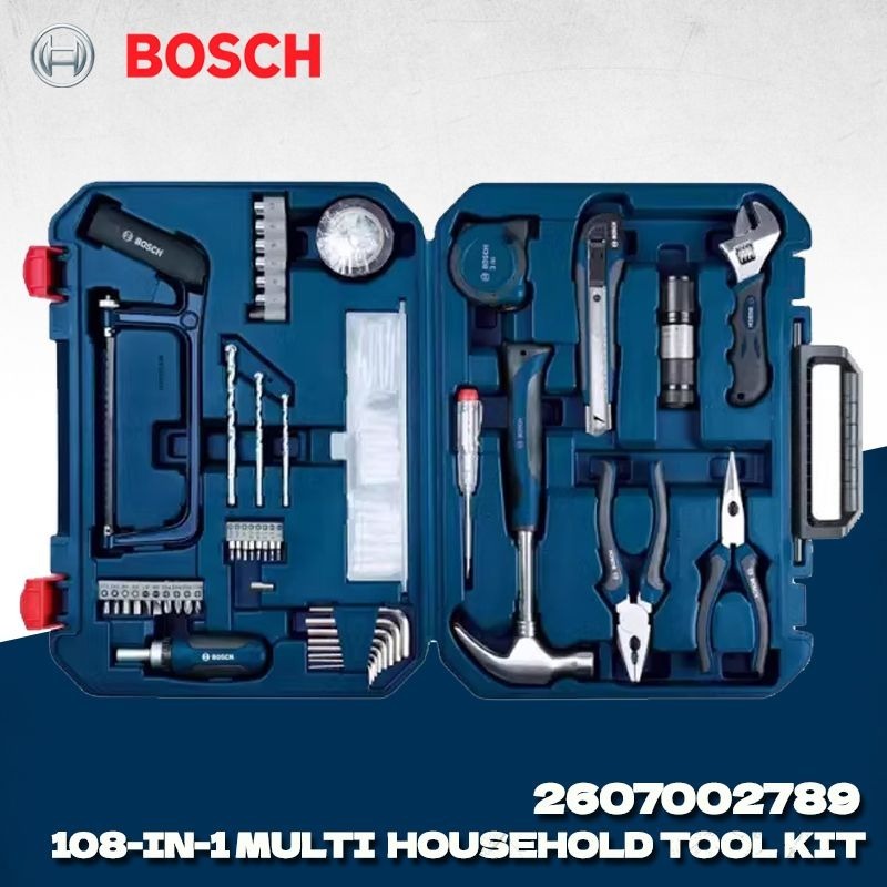 BOSCH 2607002789 108 Parça Ev  - Power Tools Tool Box incelemesi ve fiyatı