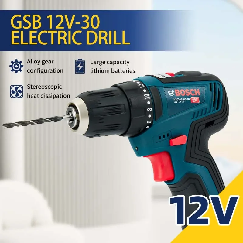 Bosch-GSB 12V-30 Profesyonel E - Power Tools Bosch incelemesi ve fiyatı