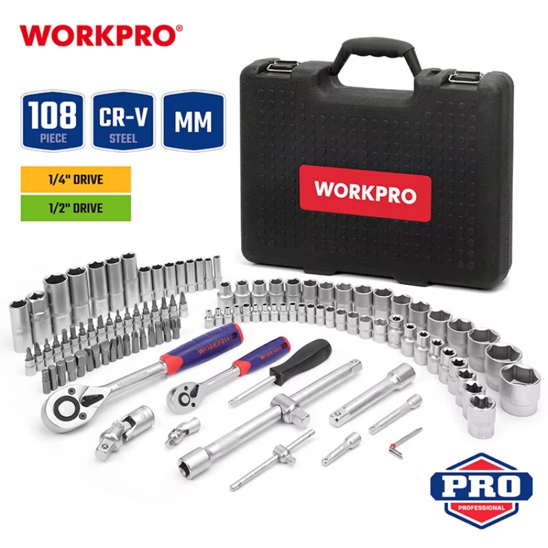 108 Parça Profesyonel Mekanik  - Power Tools Kit Set incelemesi ve fiyatı