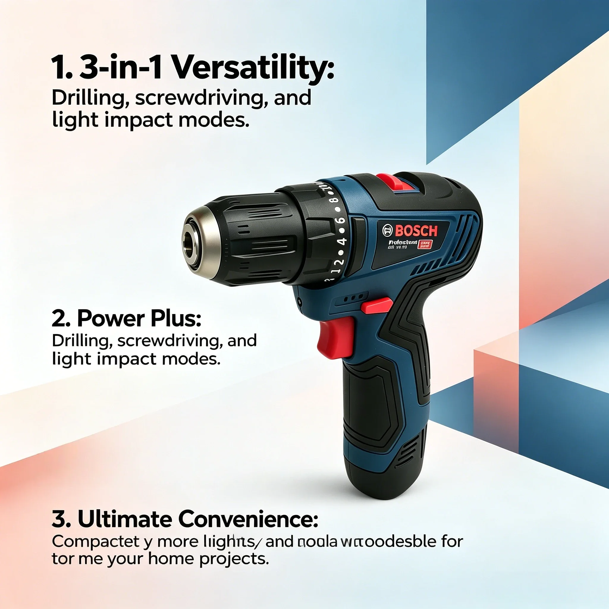 Bosch-GSB 12V-30 Profesyonel E - Power Tools Bosch incelemesi ve fiyatı