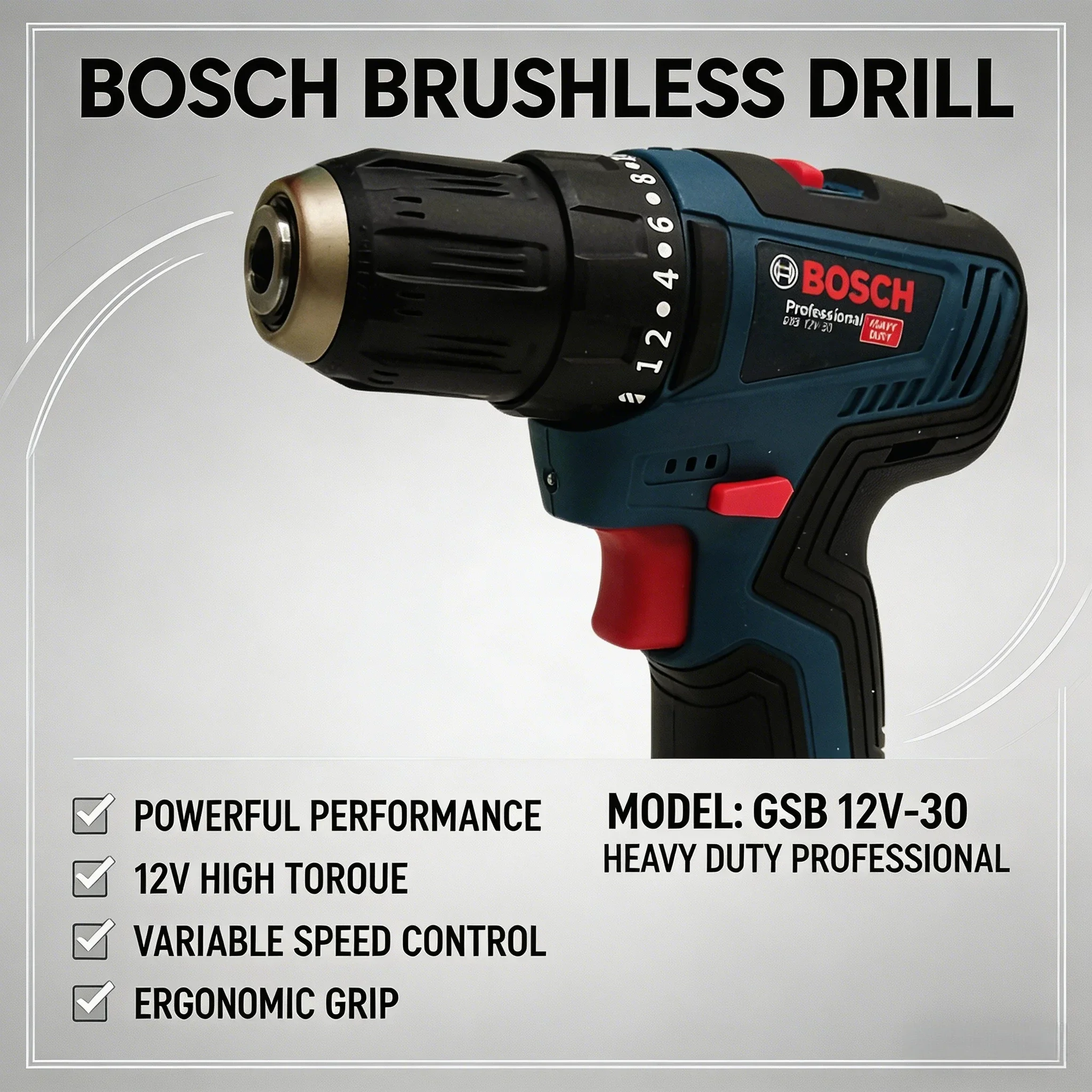 Bosch-GSB 12V-30 Profesyonel E - Power Tools Bosch incelemesi ve fiyatı