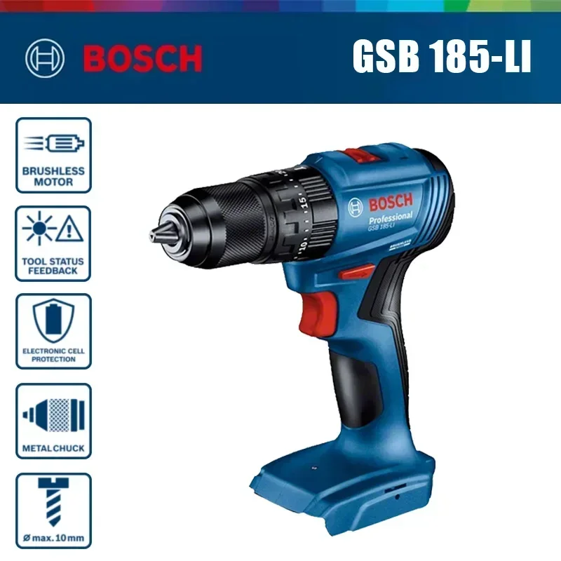 Bosch GSB 185-LI 18V Fırçasız  - Power Tools Bosch incelemesi ve fiyatı