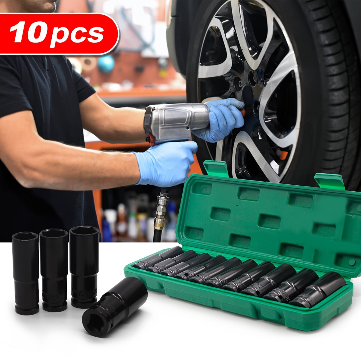 10 adet 1/2 inç 8-24mm güç sok - Power Tools Ridgid incelemesi ve fiyatı