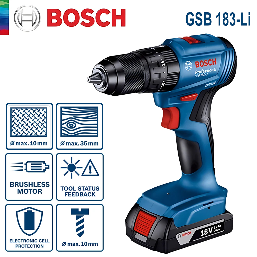 Bosch GSB 183-LI Elektrikli Ma - Power Tools Bosch incelemesi ve fiyatı
